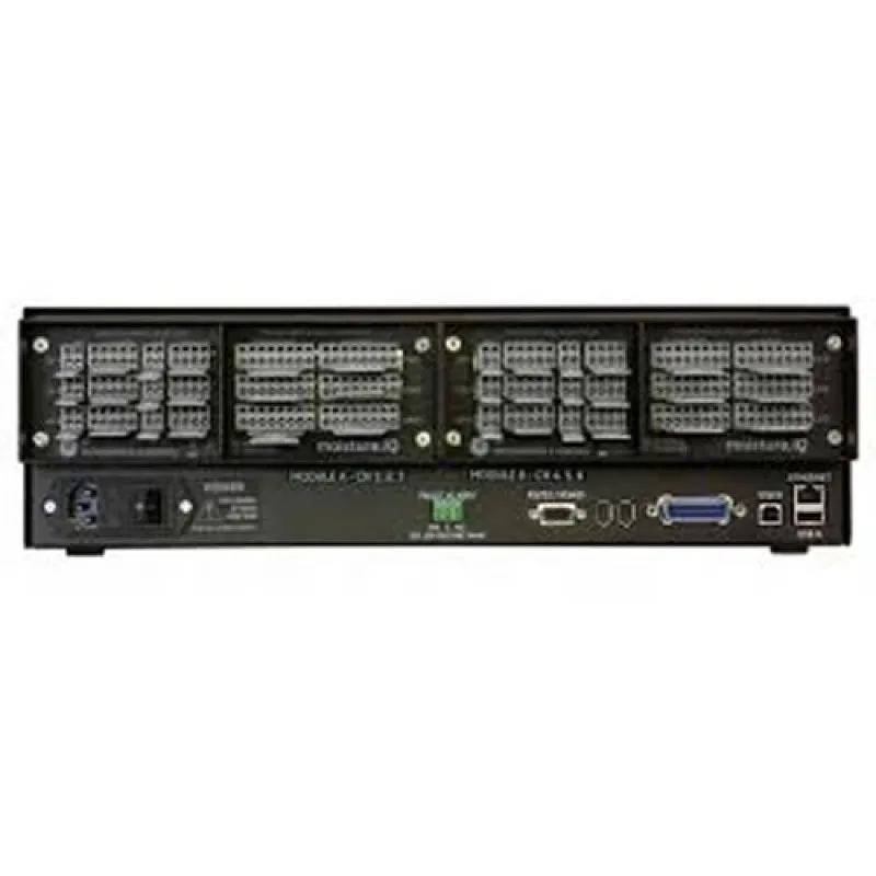 GE Panametrics Moisture.IQ [MOISTURE.IQ-1-6-1-0-0-0-0] Moisture Analyzer 19 Inch Rack Mount 100 to 240 VAC