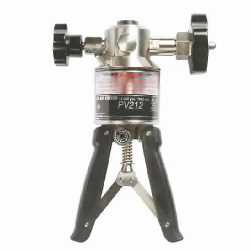 Druck P212 [PV212-22-P] Hydraulic Pressure Hand Pump Only 10,000 psi (700 bar)
