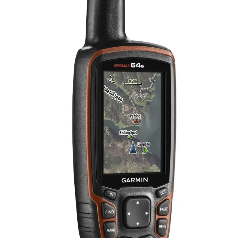 Garmin GPSMAP 64s [010-01199-10] Handheld GPS Navigator w/Compass and Barometric Altimeter