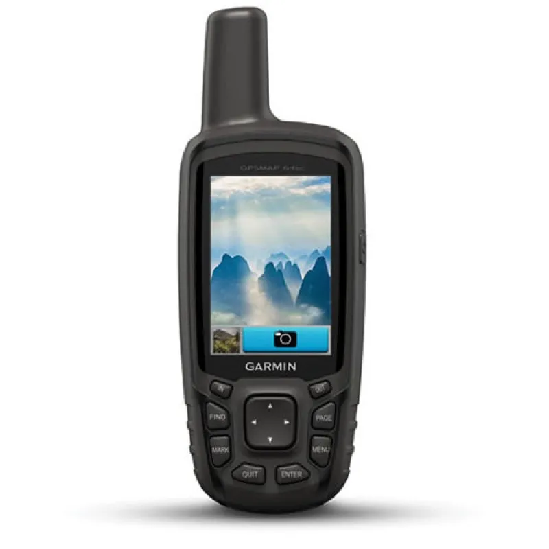 Garmin GPSMAP 64sc [010-01199-30] Handheld GPS Navigator w/Compass, Barometric Altimeter and Camera