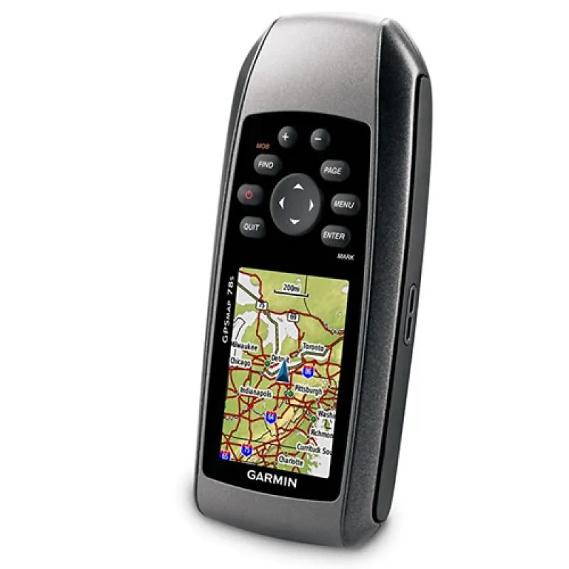 Garmin GPSMAP 78s [010-00864-01] Handheld GPS Navigator w/ High-Speed USB and Compass with Barometric Altimeter