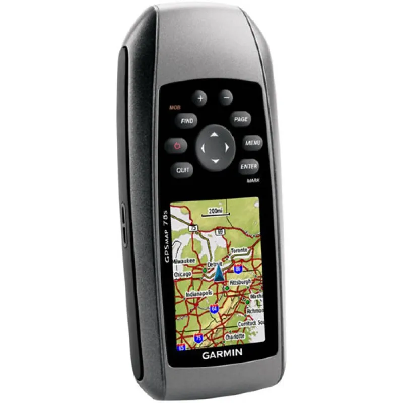 Garmin GPSMAP 78s [010-00864-01] Handheld GPS Navigator w/ High-Speed USB and Compass with Barometric Altimeter