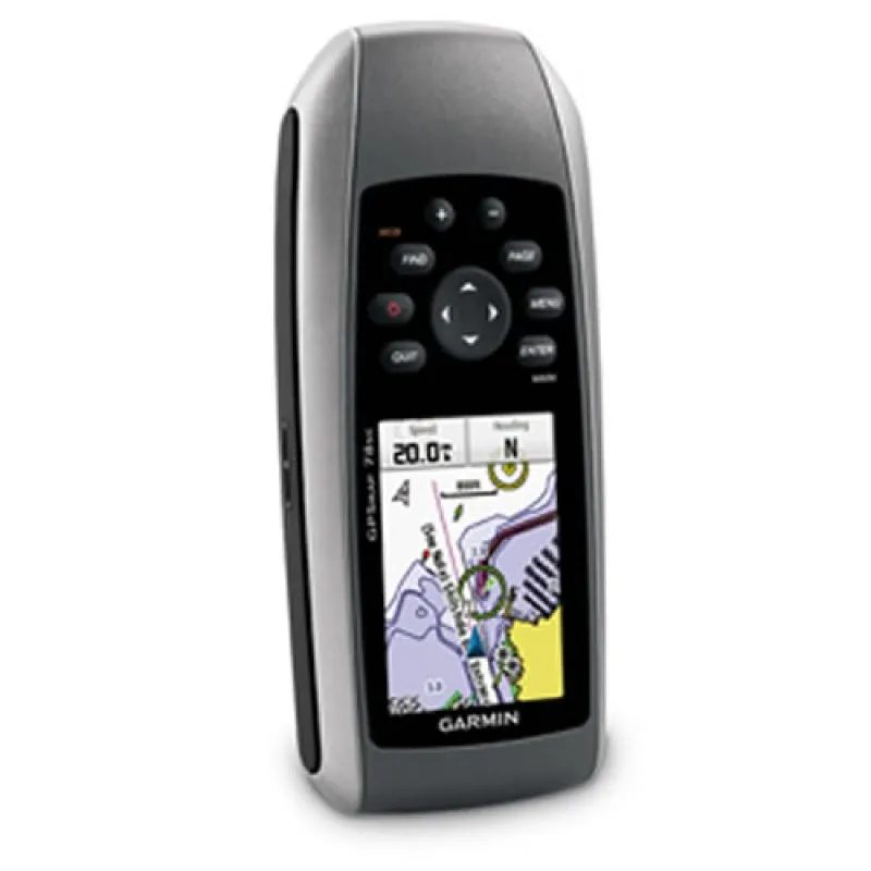Garmin GPSMAP 78sc [010-00864-02] Handheld GPS Navigator w/ High-Speed USB, Compass with Barometric Altimeter and Preloaded Maps