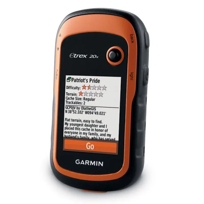 Garmin ETrex 20x [010-01508-00] Handheld GPS Navigator w/ Color Display & Memory