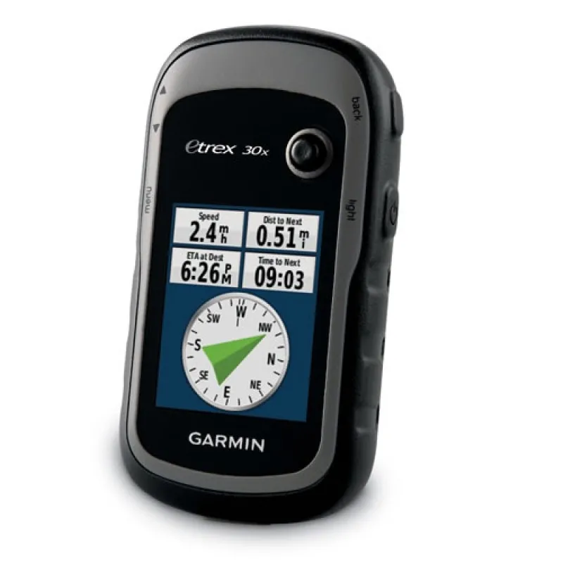 Garmin ETrex 30x [010-01508-10] Handheld GPS Navigator w/ Color Display Memory Compass and Barometric Altimeter 