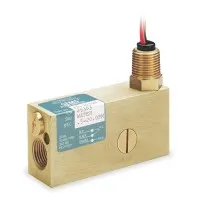 Gems FS-10798 Series [25359] Flow Switch Brass Lead Wires for Gas