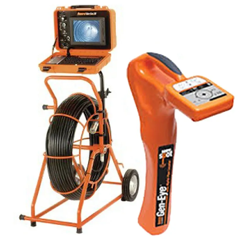 General Pipe Cleaners Gen-Eye SDW [SL-M-SDW-D] Mini Sewer Inspection Camera w/ Digital Pipe Locator for 2 to 4 Inch Lines