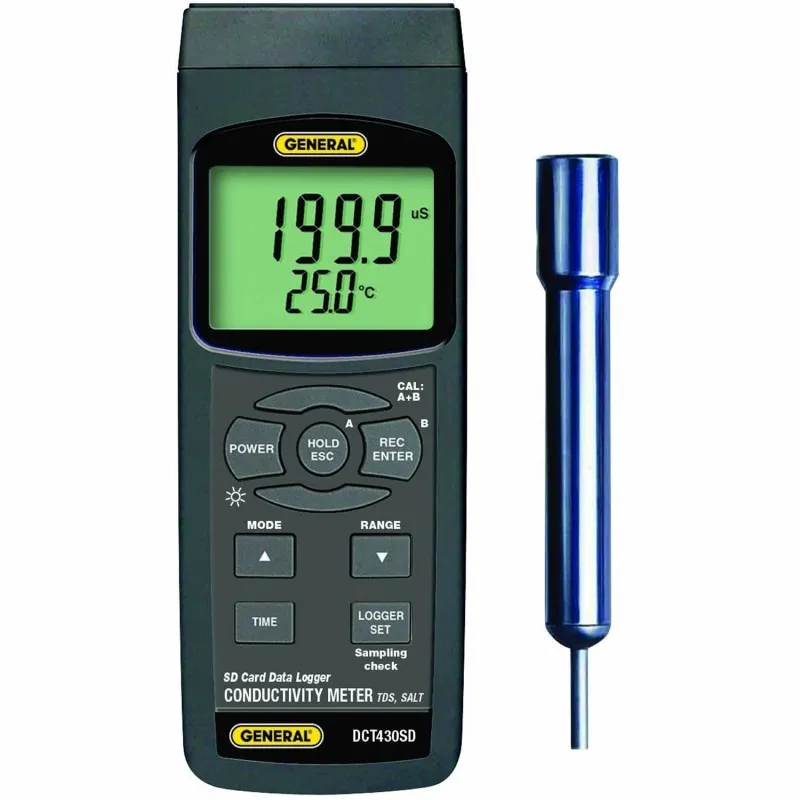 General Tools DCT-430SD [DCT430SD] Conductivity Meter with SD Card *DISCONTINUED SEE WD-35630-10*