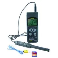 General Tools DTH3007SD [DTH3007SD] Calibratable Datalogging Temperature and Humidity Meter, 32° to 122°F (0° to 50°C),  5 to 95% RH, Excel-formatted SD Card