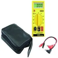 General Tools CAP1500 Digital Wide Range Capacitor Tester With Alligator Leads