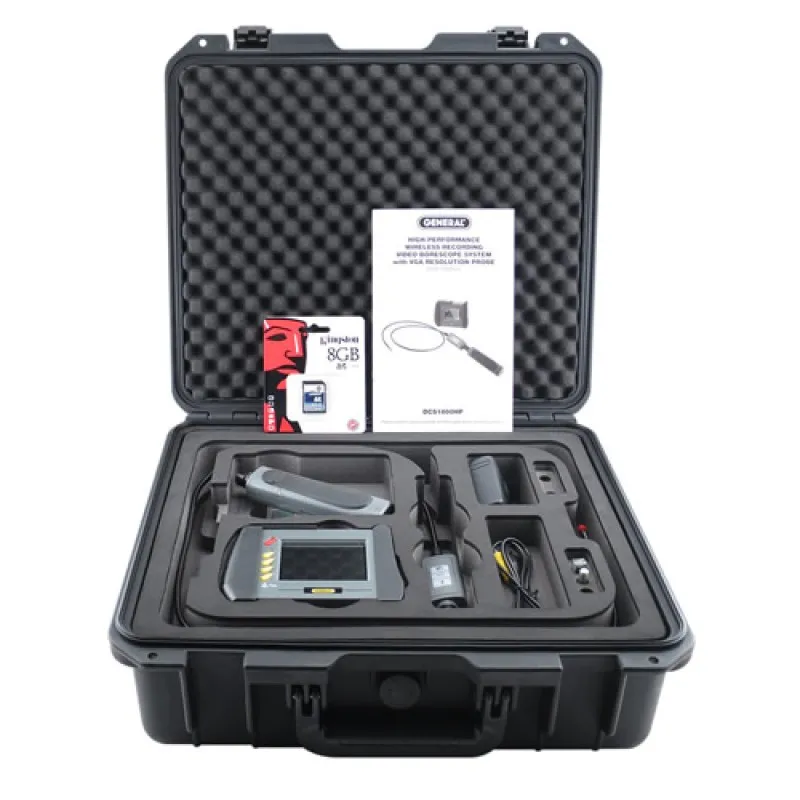 General Tools DCS1800-HP Wireless Recording Video Borescope System with High-Performance Probe