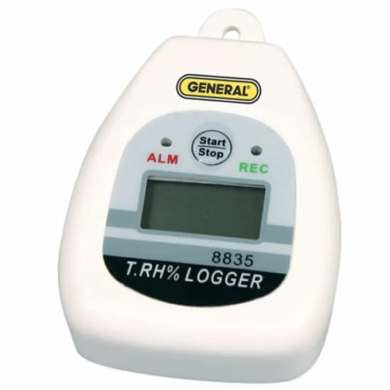 General Tools DL8835 [DL8835] Datalogging Temperature and Humidity Meter, -40° to 185°F (-40° to 85°C), 0 to 100% RH
