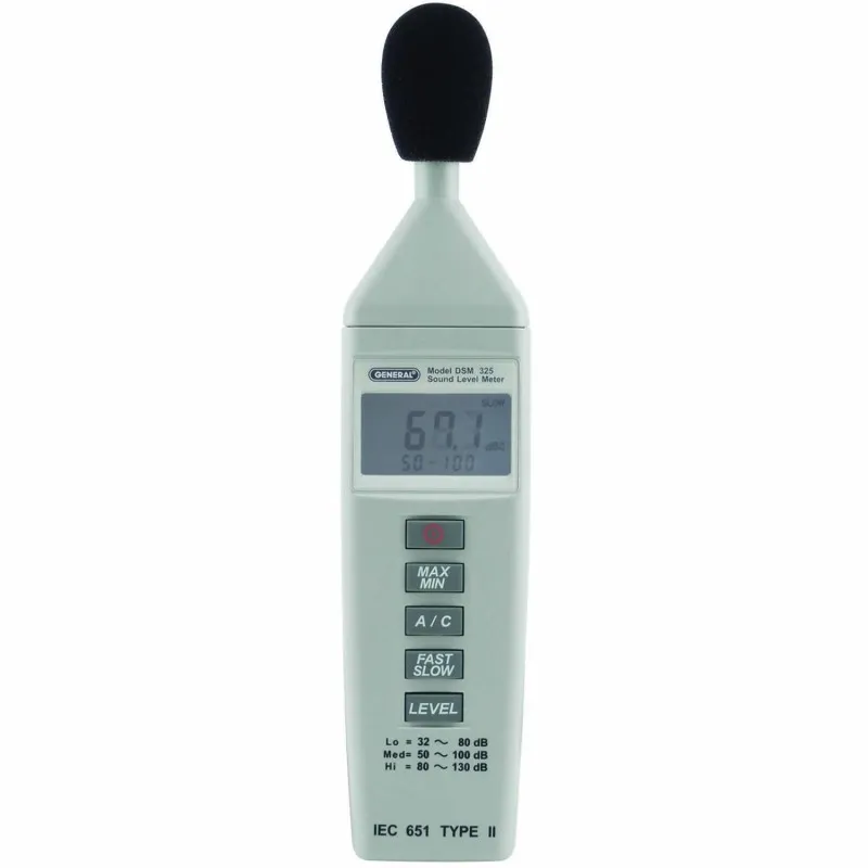 General Tools DSM325 [DSM325] Mini Class 2 Sound Level Meter