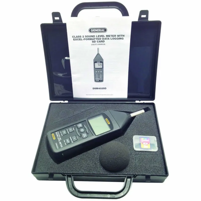 General Tools DSM402SD [DSM402SD] Class 2 Sound Level Meter