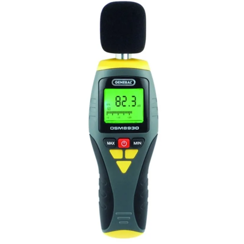 General Tools DSM8930 [DSM8930] Digital Sound Level Meter with Analog Bar Graph