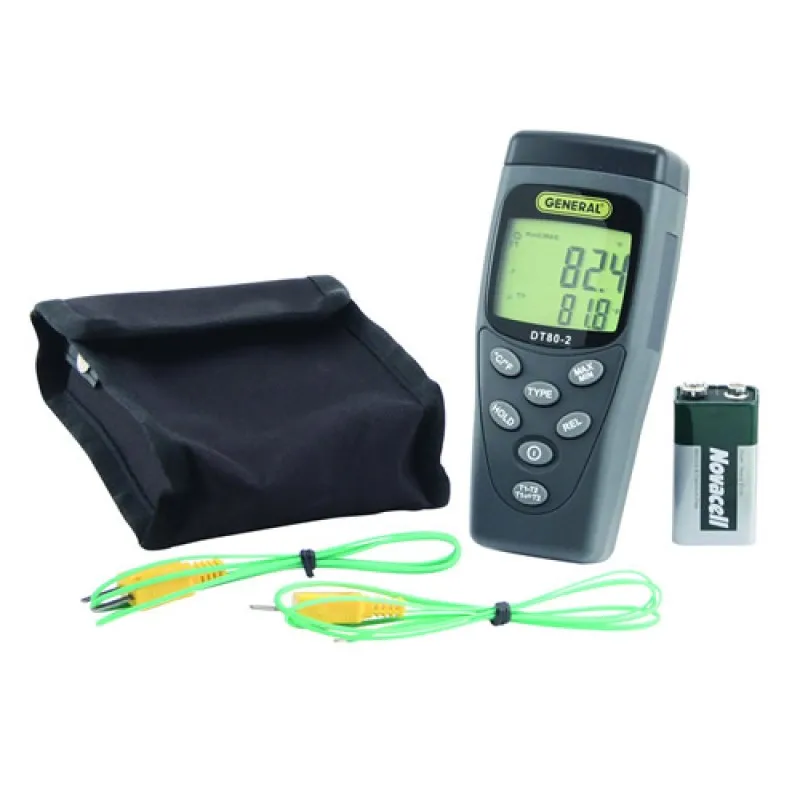 General Tools DT802 Economical Type K/J Thermocouple Thermometer