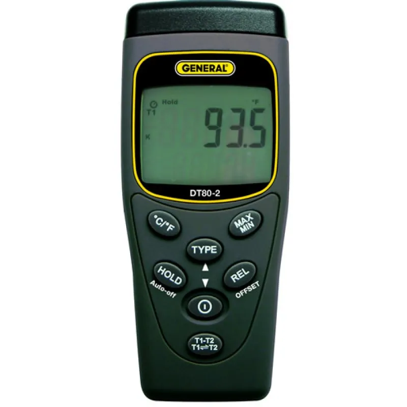 General Tools DT802 Economical Type K/J Thermocouple Thermometer