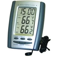 General Tools DT898P Digital Indoor/Outdoor Thermometer -58° to 158°F (-50° to 70°C)