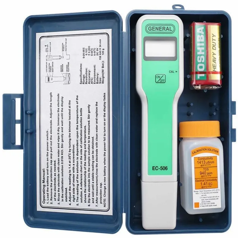 General Tools EC506 [EC506] Pocket Electrical Conductivity Meter