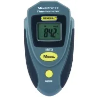 General Tools IRT3 Non-Contact Mini Infrared Thermometer -22° to 482°F (-30° to 250°C)