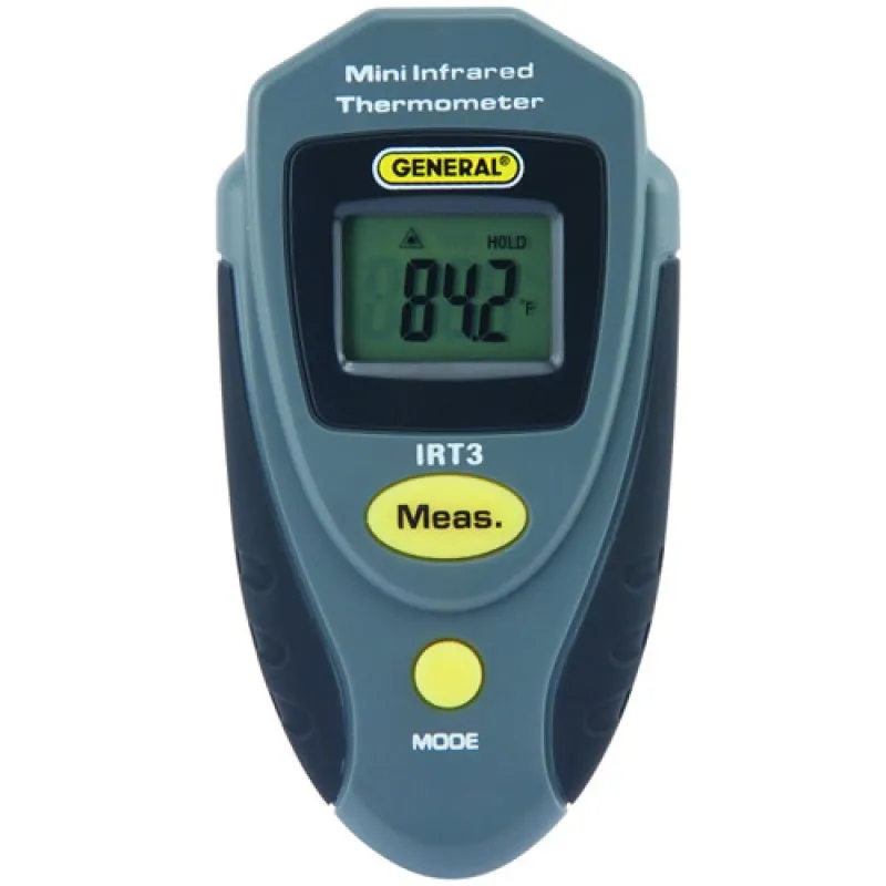 General Tools IRT3 Non-Contact Mini Infrared Thermometer -22° to 482°F (-30° to 250°C)