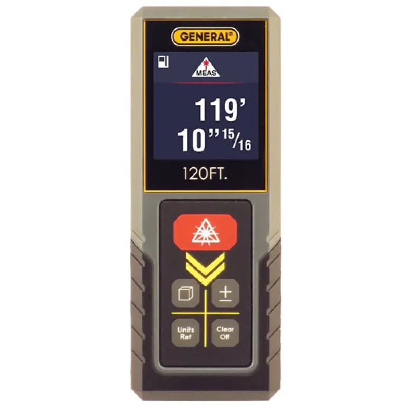 General Tools LDM-3 [LDM3] Laser Distance Measure - 120 ft (36 m) 