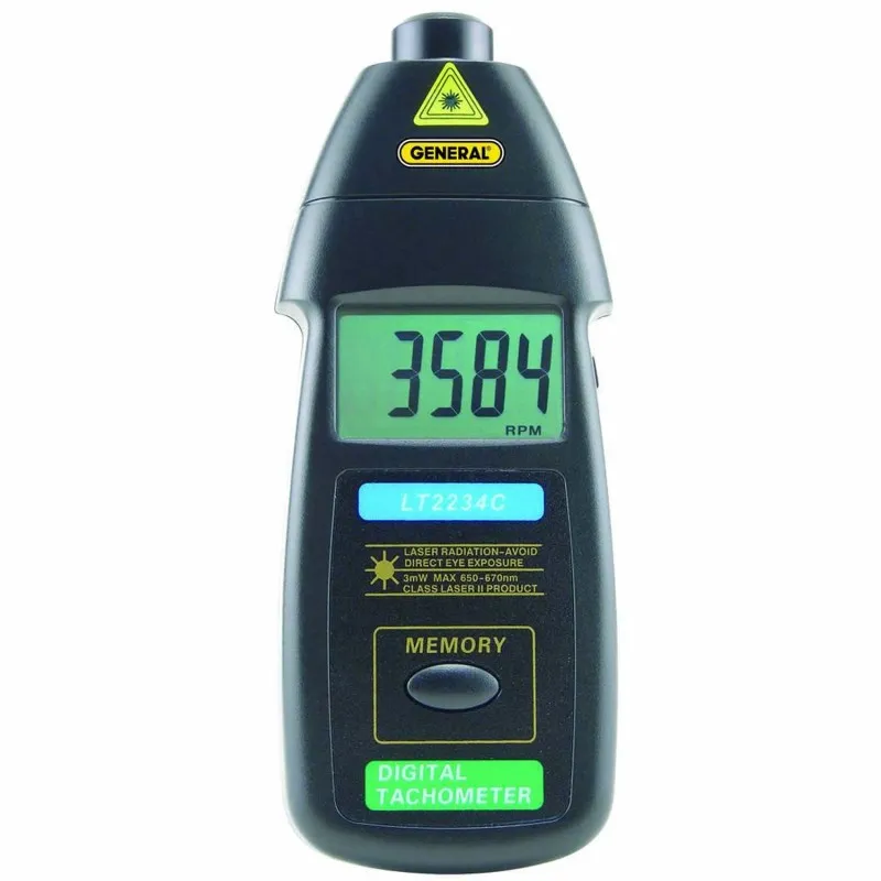 General Tools LT2234C [LT2234C] Non-Contact Digital Laser Photo Tachometer