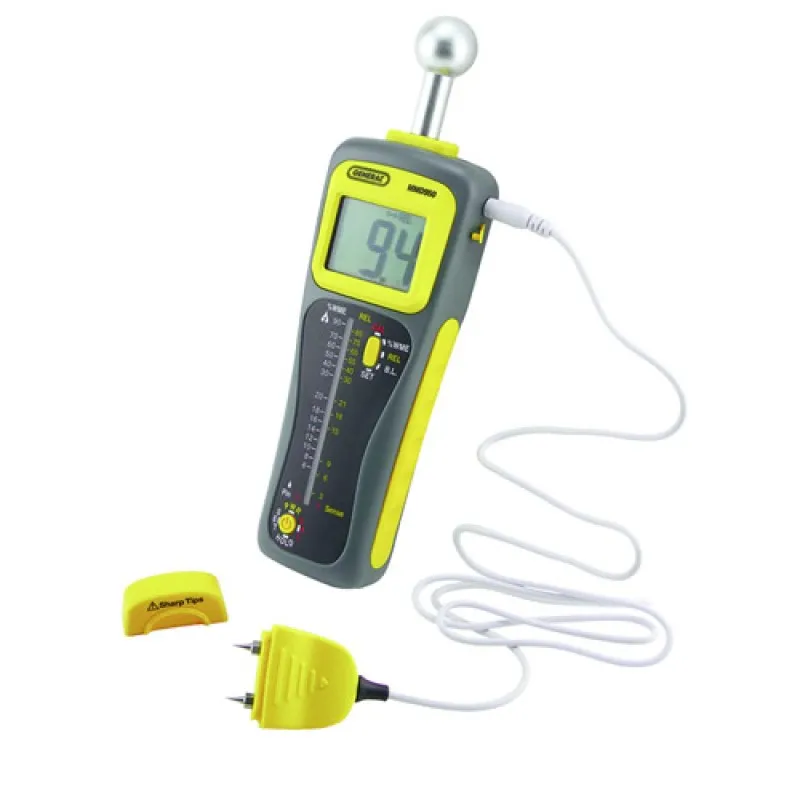 General Tools MMD950 Pin/Pinless Deep Sensing Moisture Meter 