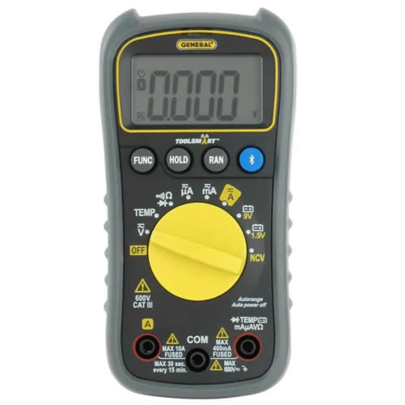 General Tools TS04 ToolSmart Auto-Ranging Digital Multimeter