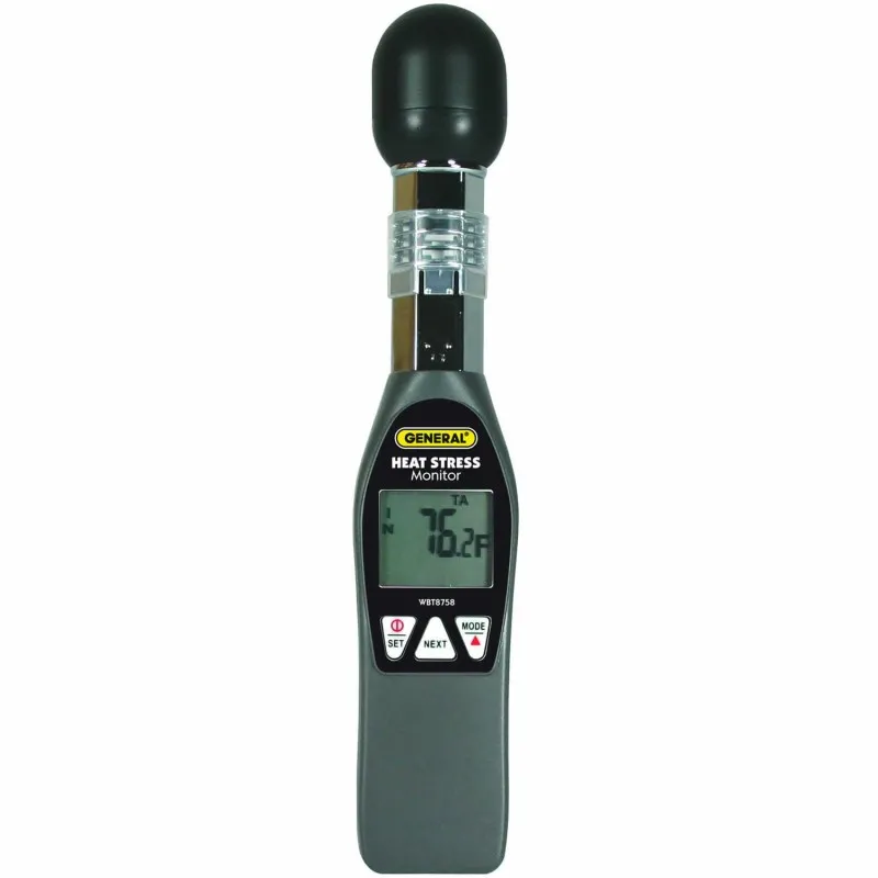 General Tools WBGT8758 [WBGT8758] Heat Index Monitor with Wet Bulb Globe Thermometer