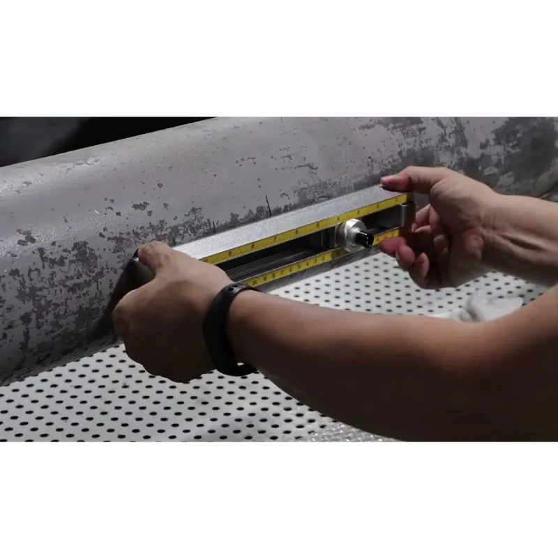 Gentos pFlow F5 Digital Correlation Transit Time Flowmeter With Temperature,1"~48"(25mm~1200mm)