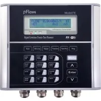 Gentos pFlow F8 Transit Time Energy Monitoring Ultrasonic Flowmeter With Temperature, 1"  to 200" (25mm to 5000mm)