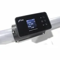 Gentos pFlow F2 Clamp-On Compact Ultrasonic Flow Meter DN20  to  DN80 (3/4 in to 3 in )