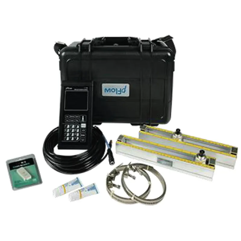 Gentos pFlow P118i Handheld Ultrasonic Flowmeter For Irrigation 1in to 240in (25 to 6000mm)