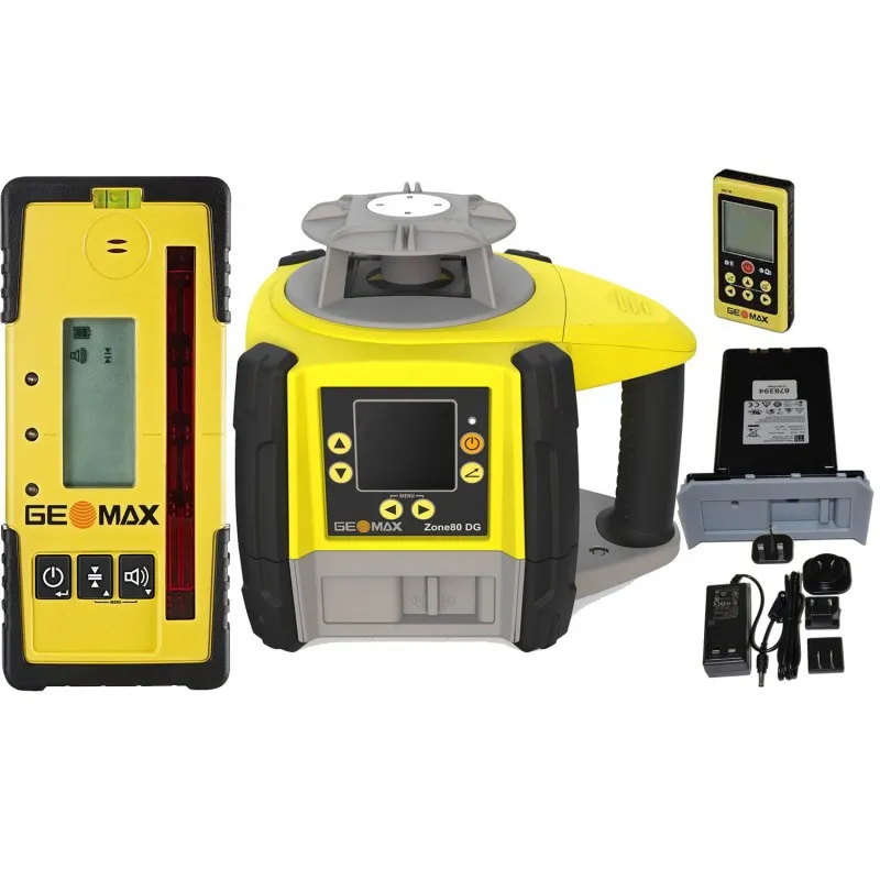 Geomax Zone80 DG [6014931] Fully-Automatic Dual Grade Laser With With ZRP105 Pro Receiver & Remote Control