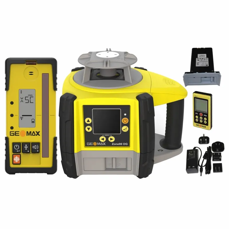 Geomax Zone80 DG [6014932] Fully-Automatic Dual Grade Laser With ZRD105 Digital Receiver & Remote Control
