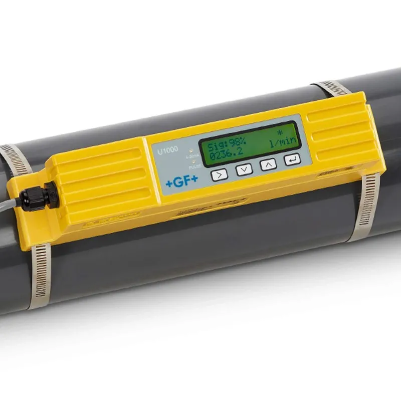 GF Signet U1000 [U1000] UltraFlow Ultrasonic Clamp-On Flow Sensor,  25 - 115 mm Dia. Pipe 