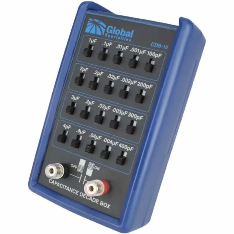 Global Specialties CDB10 [CDB-10] Capacitance Decade Box