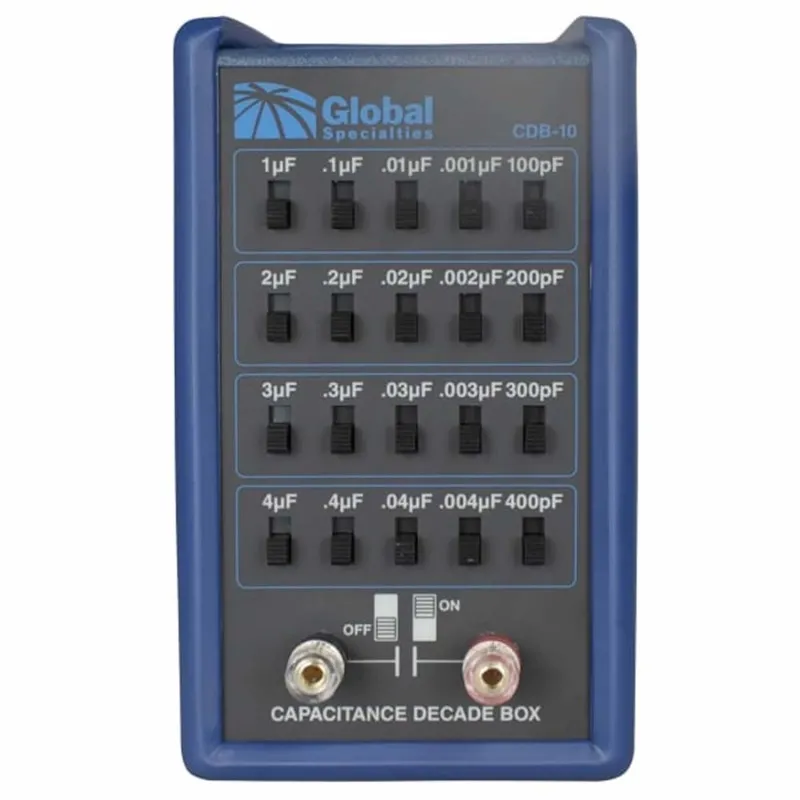 Global Specialties CDB10 [CDB-10] Capacitance Decade Box