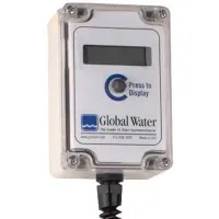 Global Water EZ100 [GA0000] LCD Sensor Display w/ Battery Powered