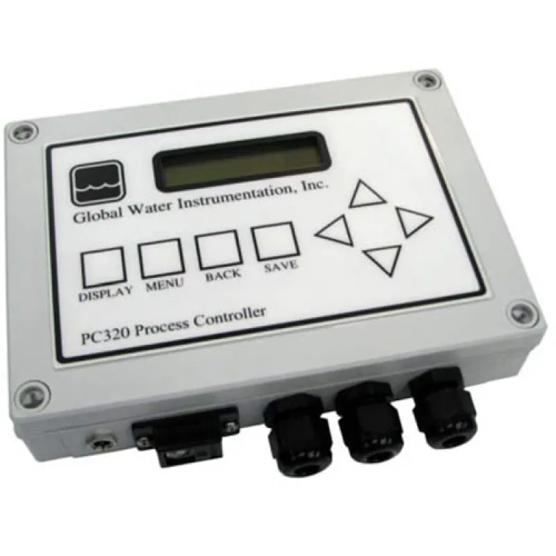 Global Water PC320-AC-D [HA3000] Process Controller with USB Data Logger, AC power