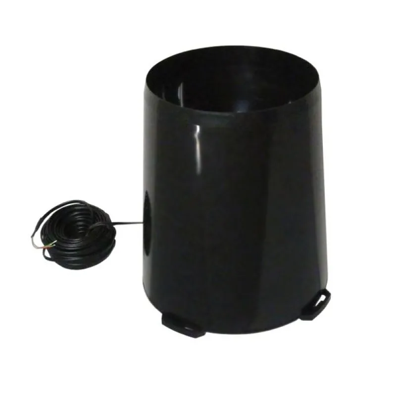 Global Water RG200 [EJ0000] 6" Tipping Bucket Rain Gauge, 0.01 Inch