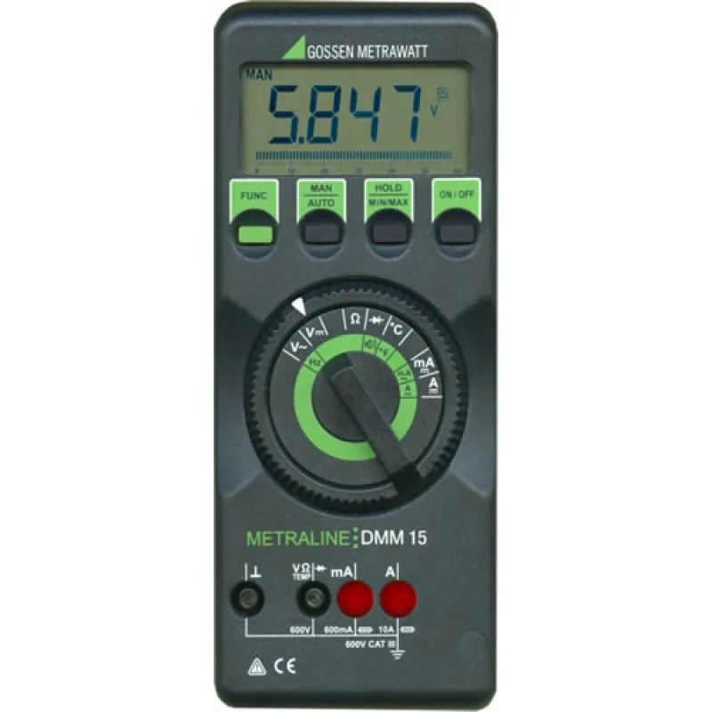 Gossen Metrawatt METRALINE DMM15 M195A Digital Multimeter
