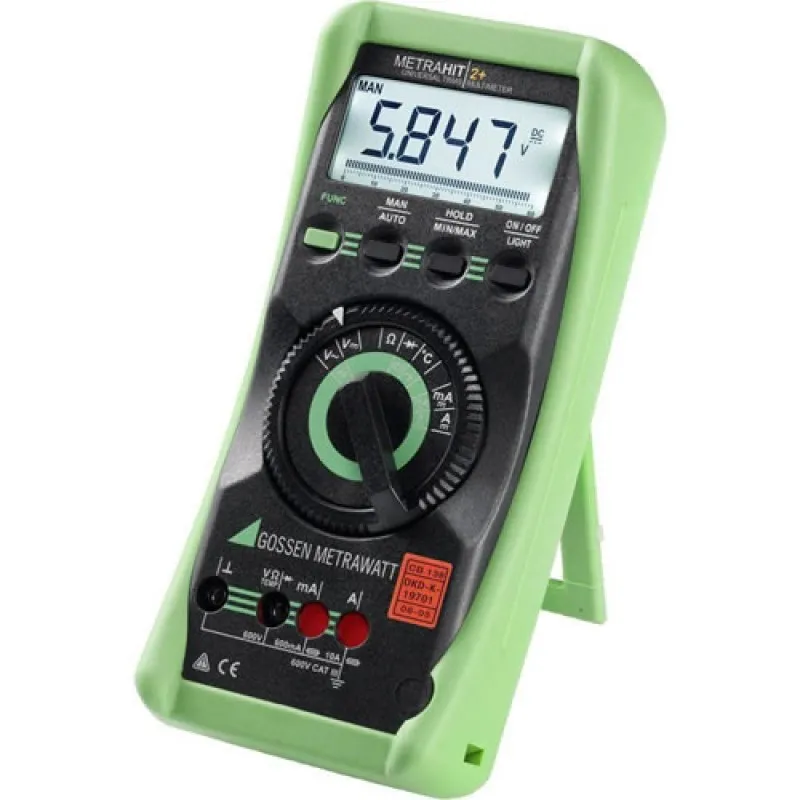Gossen Metrawatt METRAHIT 2+ M205A Digital Multimeter with Analog-Bargraph