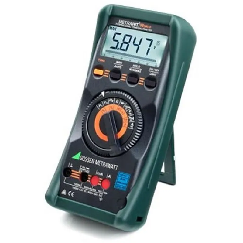 Gossen Metrawatt METRAHIT WORLD M206A Digital TRMS Multimeter with Analog-Bargraph