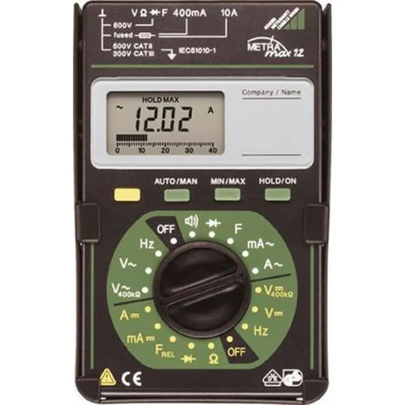 Gossen Metrawatt METRAmax 12 M212A Digital-Analog Multimeter