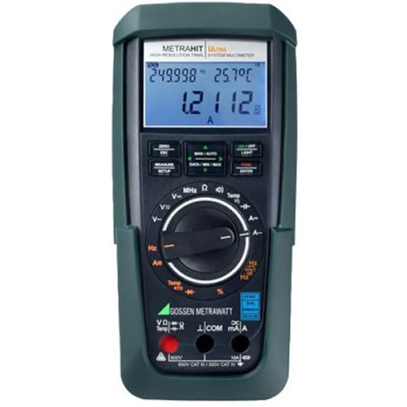Gossen Metrawatt METRAHIT PM PRIME [M248A] Precision TRMS Multimeter with Remote Control 