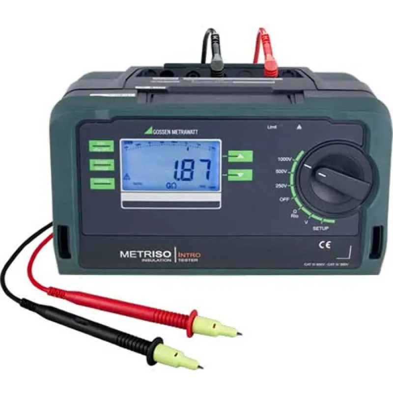 Gossen Metrawatt METRISO INTRO [M550N]  250V / 400V / 500V  Insulation And Resistance Tester
