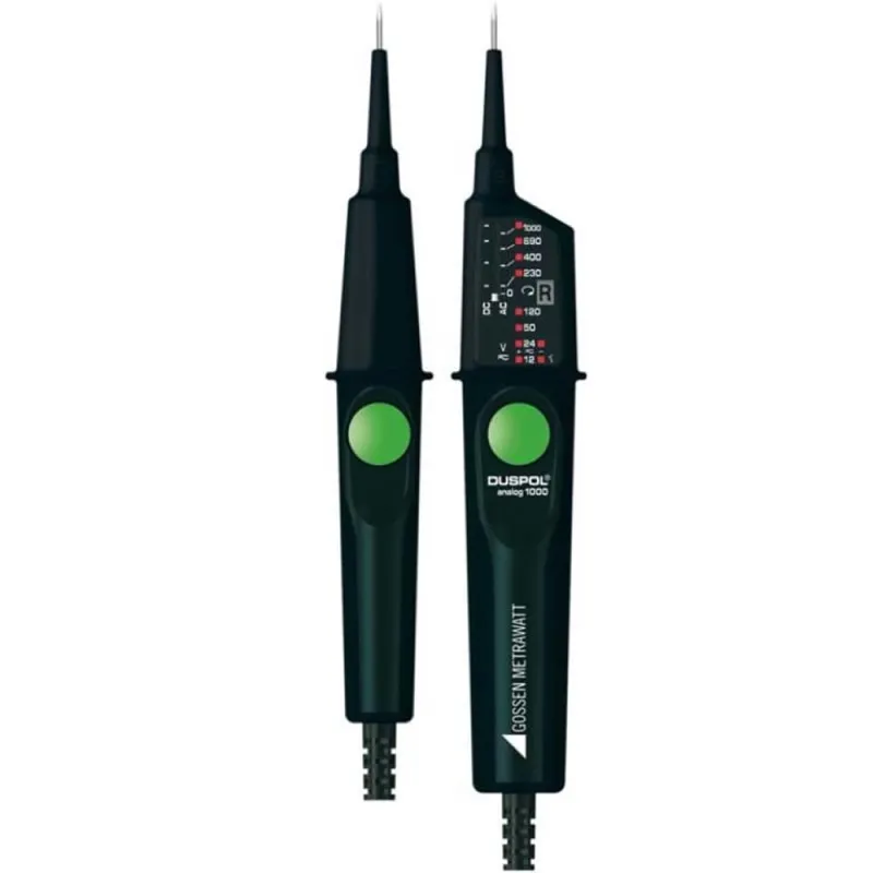 Gossen Metrawatt DUSPOL Analog 1000 [M611D] Voltage Tester with Moving Coil Level Indicator