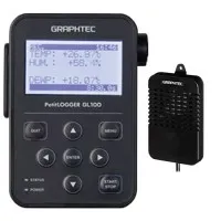 Graphtec GL100 [GL100-N-CO2] Compact Data Logger Carbon Dioxide Density Set